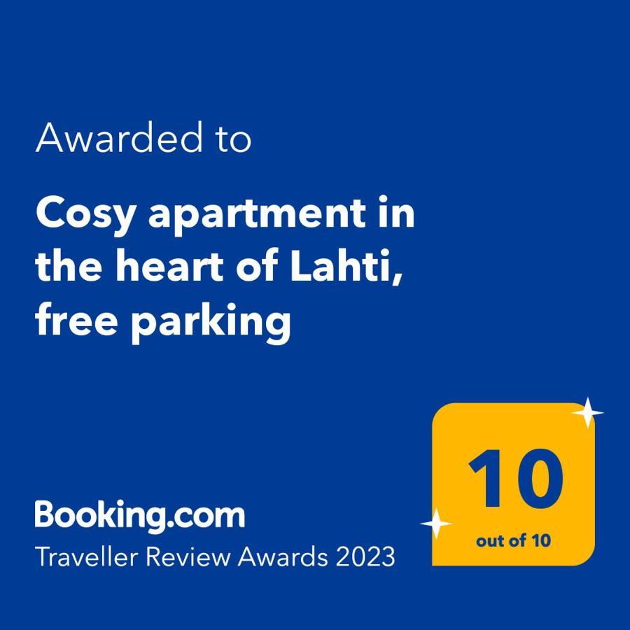 Cosy Apartment In The Heart Of Lahti, Free Parking Exterior foto